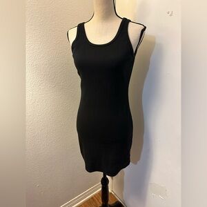 Vans Black Fitted Sleeveless Tank Top dress